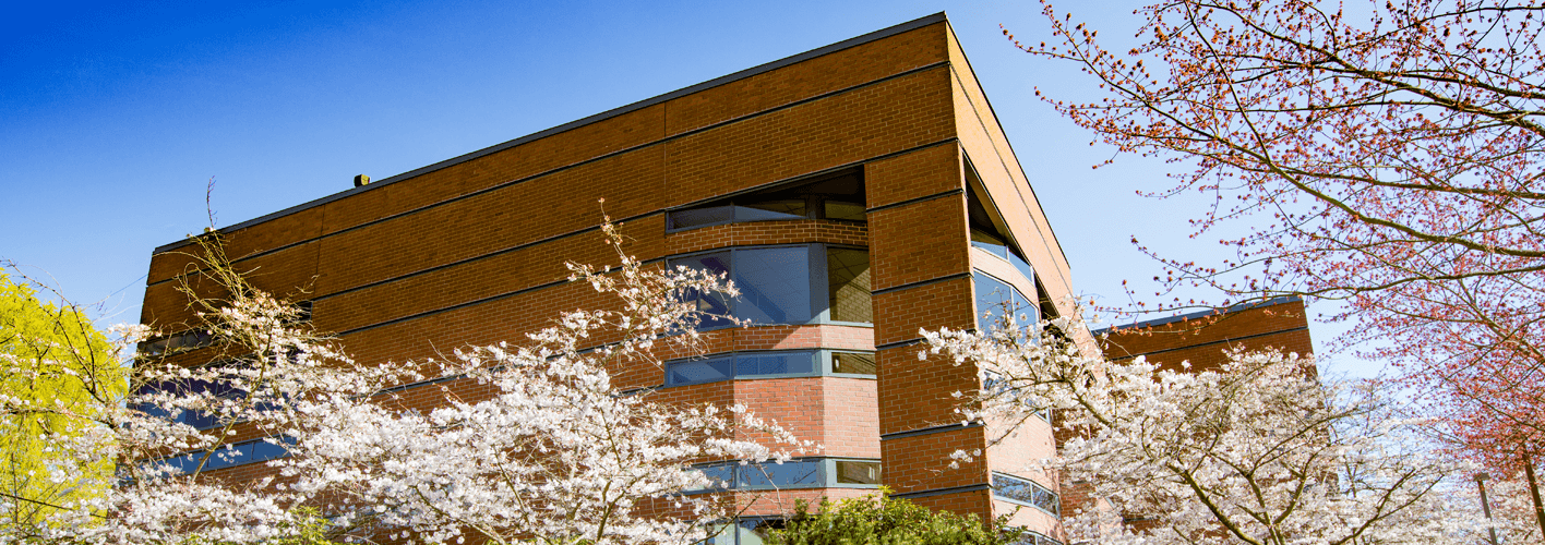 McKenna Hall in Spring